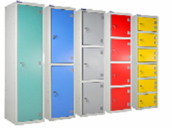 Modern and safe office lockers